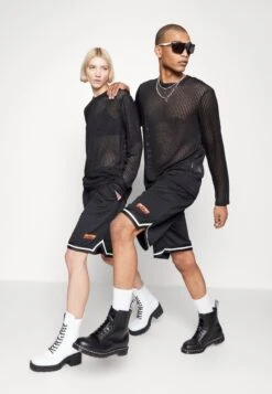 YOURTURN Unisex - Shorts - Black -Yourturn Sales Store 04f9499430da4238b7b285350c386cb2