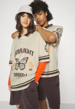 YOURTURN Unisex - Polo Shirt - Off-White -Yourturn Sales Store 06f3f7fe8b914fa68eebd970da04ed85