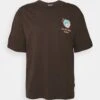 YOURTURN Graphic Tee Unisex - Print T-Shirt - Brown -Yourturn Sales Store 08d5e85cc49744139e8d68e02a0fcb31