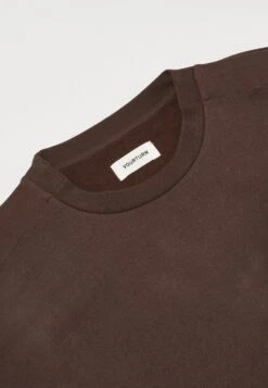 YOURTURN Unisex - Sweatshirt - Dark Brown -Yourturn Sales Store 157497ca328745d290be7f7787e099c4