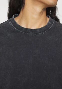 YOURTURN Unisex - Print T-Shirt - Mottled Black -Yourturn Sales Store 1833fd4953834ecc99a287cf1fe5dffa