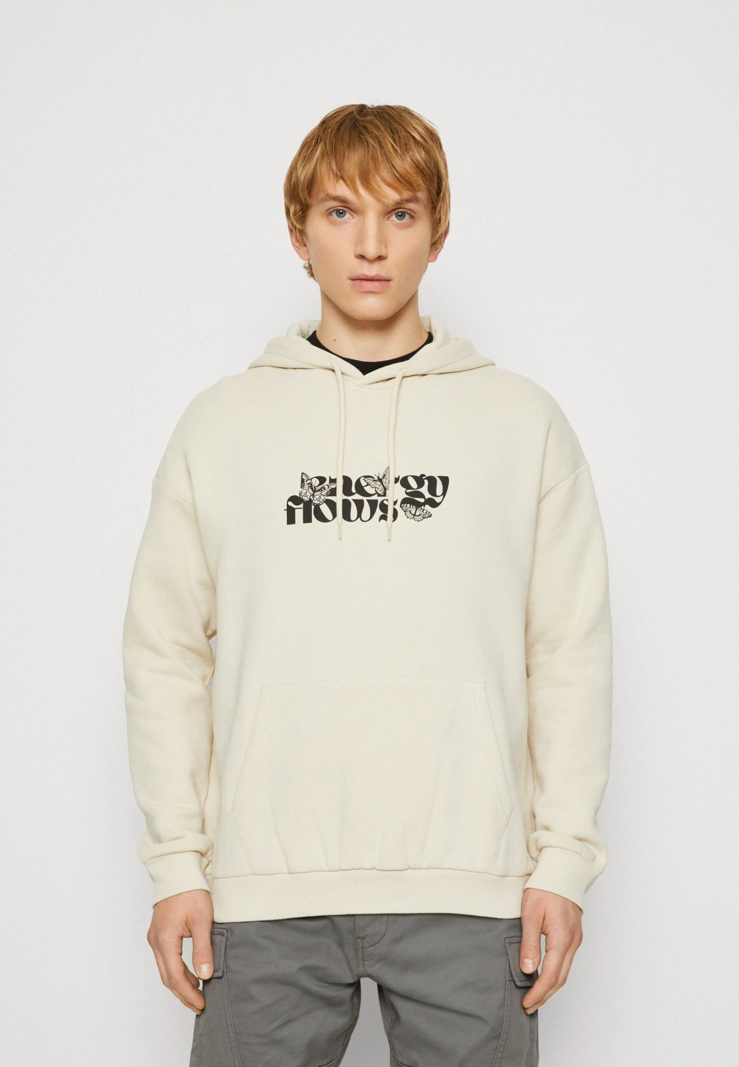 YOURTURN Unisex - Sweatshirt - Tan 5 YOURTURN Unisex - Sweatshirt - Tan - Image 3