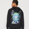 YOURTURN Rick And Morty Unisex - Hoodie - Black
