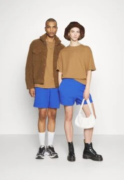 YOURTURN 3Pack Unisex - Basic T-Shirt - Light Green/Lilac/Light Brown