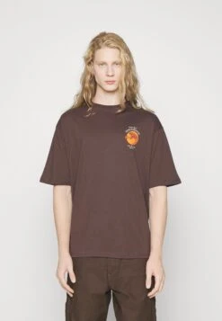 YOURTURN Unisex - Print T-Shirt - Brown -Yourturn Sales Store 24e1b50b371040c7ba5c556f0ca224f7