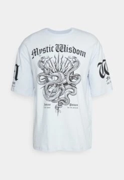 YOURTURN Unisex - Print T-Shirt - Blue -Yourturn Sales Store 255a5cd007c84a2585ba9fd421da39b2