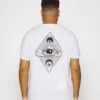 YOURTURN Eye Moon Tee Unisex - Print T-Shirt - White -Yourturn Sales Store 2718f239420f451aa801a3adf152f3e3