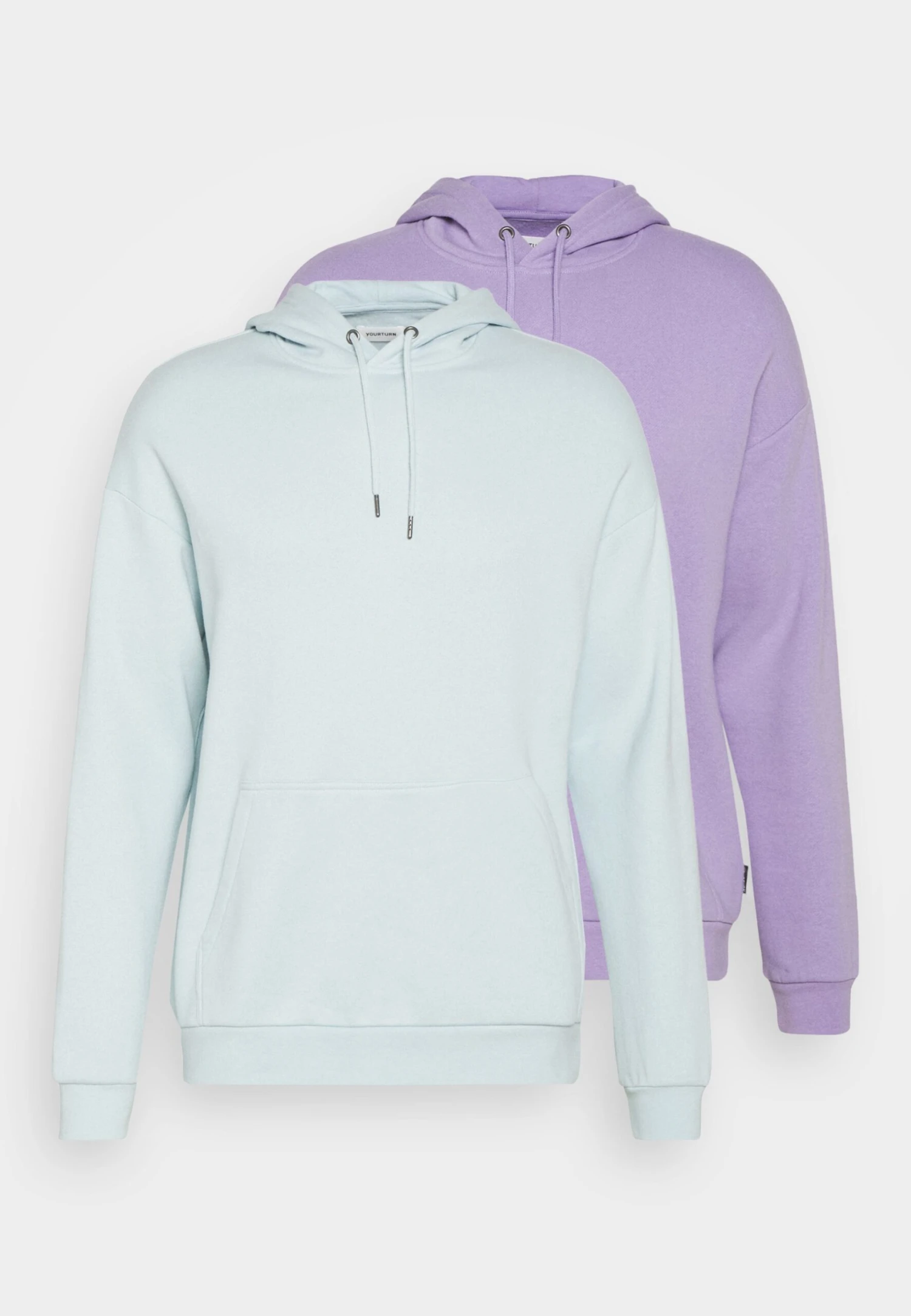YOURTURN 2 Pack Unisex - Hoodie - Lilac/Light Blue 3 YOURTURN 2 Pack Unisex - Hoodie - Lilac/Light Blue
