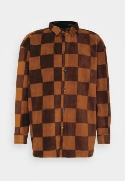 YOURTURN Unisex - Button-Down Blouse - Brown -Yourturn Sales Store 2ad0a3c663ac467a9105965b79f61a16