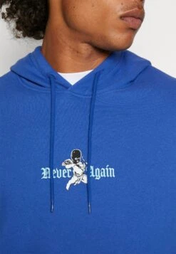 YOURTURN Never Again Hoodie Unisex - Hoodie - Dark Blue -Yourturn Sales Store 2d8a85854f2e4b19af2448f09bac9708
