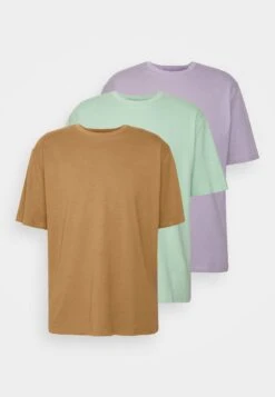 YOURTURN 3Pack Unisex - Basic T-Shirt - Light Green/Lilac/Light Brown 16 YOURTURN 3Pack Unisex - Basic T-Shirt - Light Green/Lilac/Light Brown -Yourturn Sales Store 2ed8114ce3474a2bb4c76e33887aa7fd