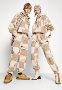 YOURTURN Unisex - Tracksuit Bottoms - Beige -Yourturn Sales Store 2f48d23f3312422db61e596429ac6121