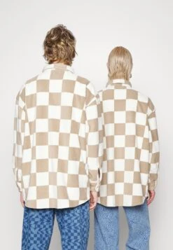 YOURTURN Unisex - Button-Down Blouse - Beige -Yourturn Sales Store 3003627b7ee748c6b05fc9c670ef42c4