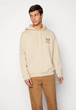 YOURTURN Unisex - Sweatshirt - Tan -Yourturn Sales Store 4257c22e8a054898adf02cc71ddf3209