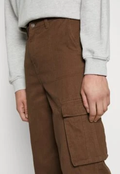 YOURTURN Unisex - Cargo Trousers - Brown -Yourturn Sales Store 445cd8b9054e42bda76abaee8b8c334a