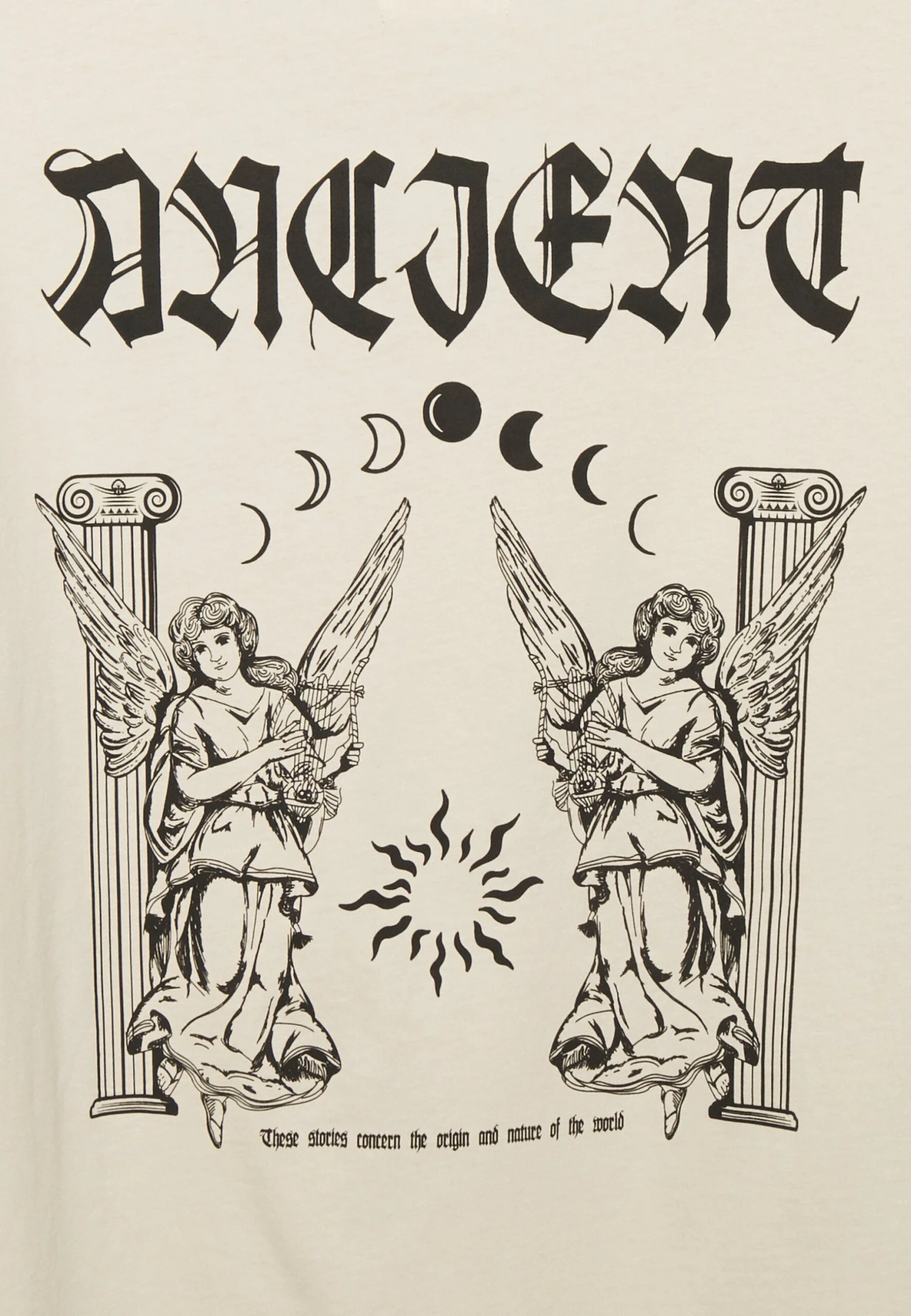 YOURTURN Unisex - Print T-Shirt - Off White 7 YOURTURN Unisex - Print T-Shirt - Off White - Image 5