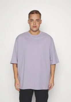 YOURTURN Unisex 3 Pack- Basic T-Shirt - White/Lilac/Black -Yourturn Sales Store 4b4995871a8d41e0a2cc0ef8283f97b5