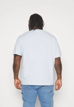 YOURTURN Unisex 2 Pack- Basic T-Shirt - Light Blue/Dark Blue -Yourturn Sales Store 4f86bae1382d4e17861f2ee02a6d0b26