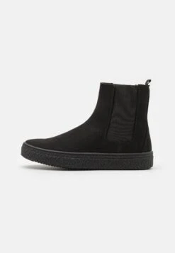 YOURTURN Unisex - Classic Ankle Boots - Black