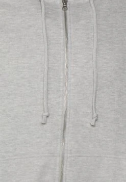 YOURTURN Relaxed Fit Unisex - Zip-Up Sweatshirt - Mottled Light Grey -Yourturn Sales Store 5a35d308462344048edd717afcf6ff0b