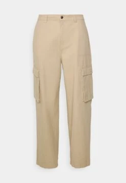 YOURTURN Unisex - Cargo Trousers - Tan -Yourturn Sales Store 5a3e9b799649446bbdeb91c396a3cad0