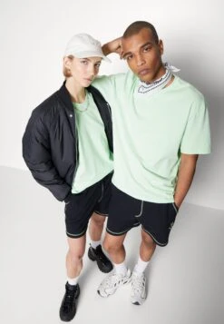 YOURTURN Unisex - Print T-Shirt - Light Green -Yourturn Sales Store 60ce607b690f44bbaf2b1a55780c0142