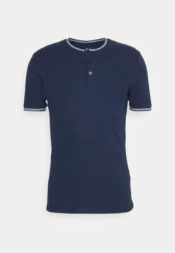 YOURTURN Unisex - Basic T-Shirt - Dark Blue -Yourturn Sales Store 649fd3bd5cfa4f54a8d92782f1194fb6