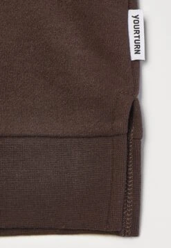 YOURTURN Unisex - Sweatshirt - Dark Brown -Yourturn Sales Store 6ddb072868bd4c95b0adfa39f434e028