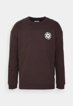 YOURTURN Unisex - Sweatshirt - Dark Brown -Yourturn Sales Store 705401ff348c4a9888851216aaef354e