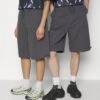 YOURTURN Genderless Parachute - Shorts - Dark Grey -Yourturn Sales Store 733c608ff46d4de090a7f73d36fae9d7