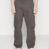 YOURTURN Unisex - Cargo Trousers - Dark Grey -Yourturn Sales Store 768047507ccf4c838b1171a019f0d162