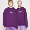 YOURTURN Unisex - Hoodie - Dark Purple -Yourturn Sales Store 7776dee484774b2d80ec0a54ae48381d