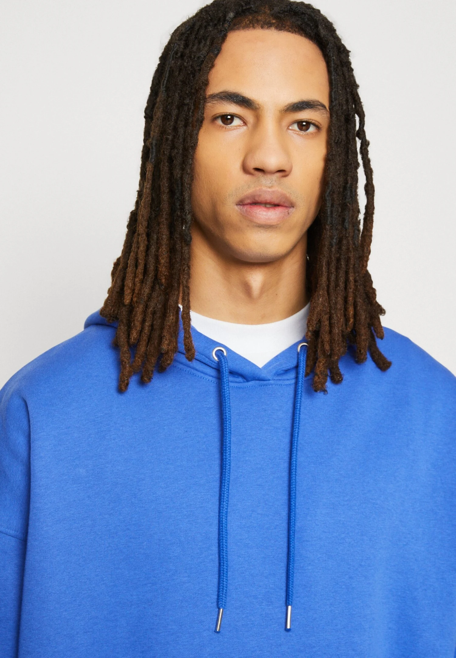 YOURTURN Super Oversized Unisex - Hoodie - Blue 6 YOURTURN Super Oversized Unisex - Hoodie - Blue - Image 4