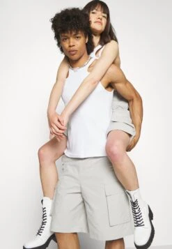 YOURTURN Unisex - Shorts - Light Grey -Yourturn Sales Store 85d9b741d2b249b68f2e49464d4e5111