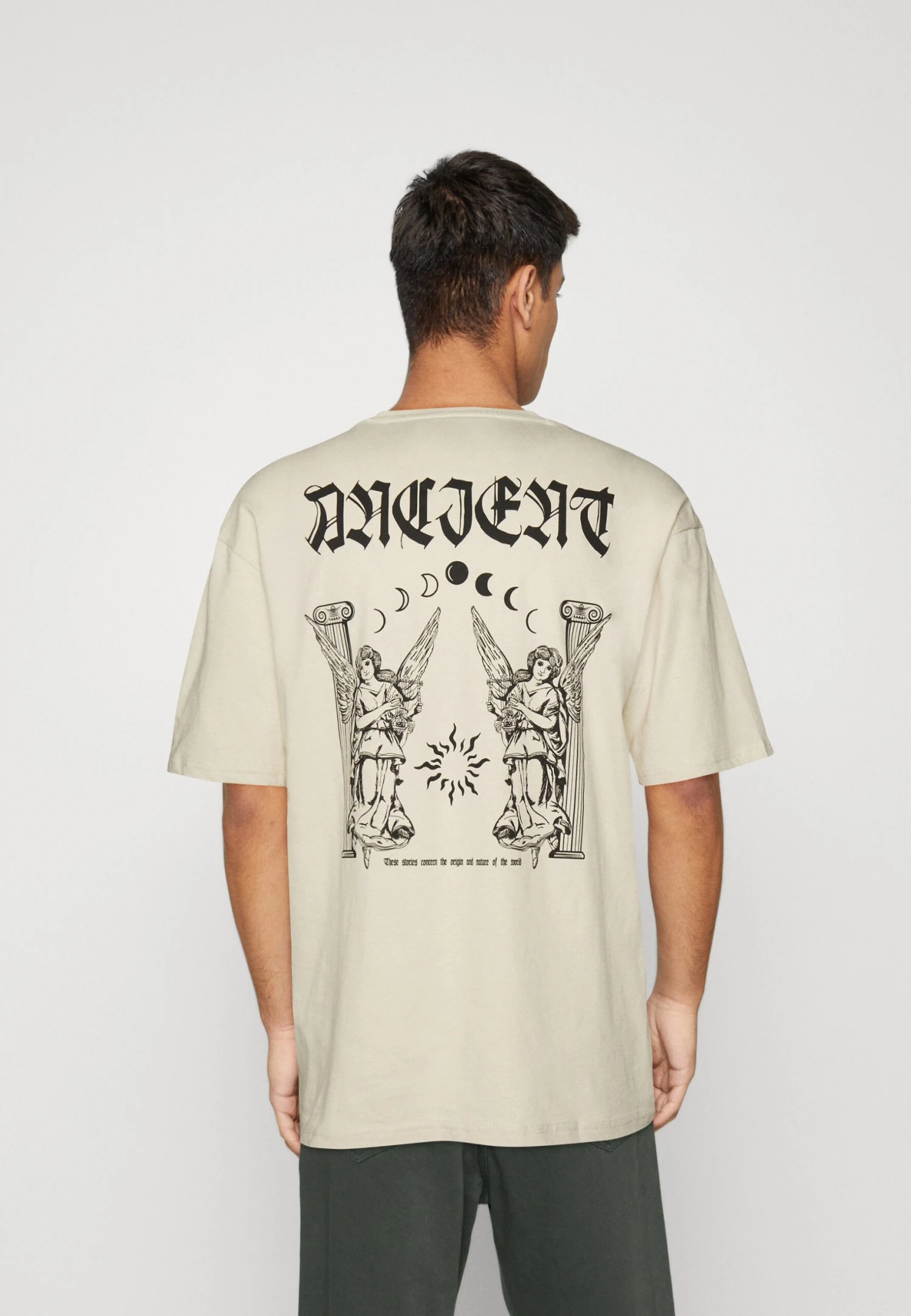 YOURTURN Unisex - Print T-Shirt - Off White 5 YOURTURN Unisex - Print T-Shirt - Off White - Image 3