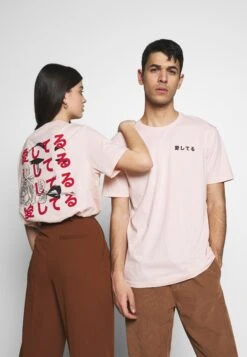YOURTURN Unisex - Print T-Shirt - Pink -Yourturn Sales Store a331aa9172f84d6ab19bb1f0f1e5f264