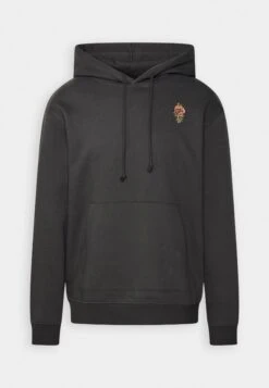 YOURTURN Sweatshirt - Mottled Black -Yourturn Sales Store ace1663f997a4d5db7ec491fc28451fd