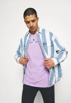 YOURTURN Oversize Unisex - Print T-Shirt - Lilac -Yourturn Sales Store b1111f803df7422c9ea8fb5c09a129be