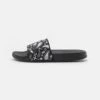 YOURTURN Unisex - Pool Slides - Black