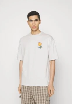 YOURTURN Unisex - Print T-Shirt - Grey -Yourturn Sales Store b7fdf55d3dc749618c4ac2c810d0bbed