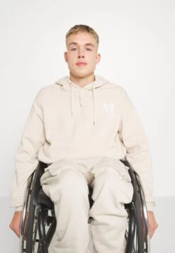 YOURTURN Unisex - Sweatshirt - Beige -Yourturn Sales Store c061eaed836246e8964fc5591c91ec7e