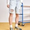 YOURTURN Unisex - Denim Shorts