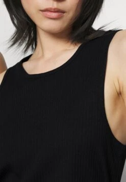 YOURTURN Slim Fit Ribbed Tank Unisex 2 Pack- Top - White/Black -Yourturn Sales Store c2dda1946bca49899395d87f3ae4afba