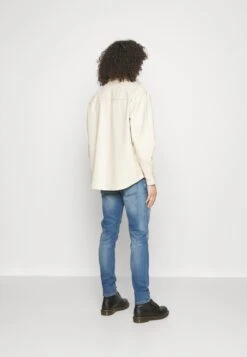 YOURTURN Unisex - Faux Leather Jacket - Beige -Yourturn Sales Store c671d83259a145cbb626a655a3237175