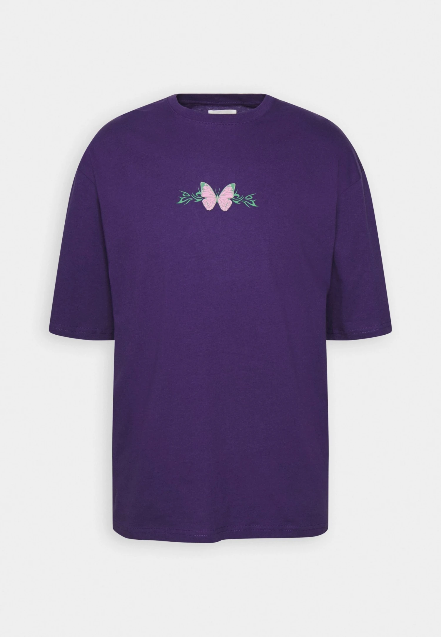 YOURTURN Unisex - Print T-Shirt - Purple 7 YOURTURN Unisex - Print T-Shirt - Purple - Image 5
