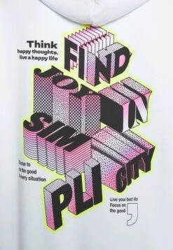 YOURTURN Letters - Hoodie - White -Yourturn Sales Store d3b2f1b75e9c4ad1adb47aee3aed33b7