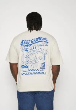 YOURTURN Print T-Shirt - Beige -Yourturn Sales Store d40624b3db314142bfe78abaa669b8ba