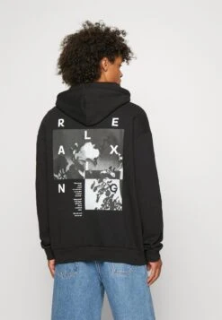 YOURTURN Yt-Zi-0122-0413Relaxed Hoodie / 802 - Black - Hoodie - 802 - Black -Yourturn Sales Store d8328c9600304c798bc45d2facda3c0b