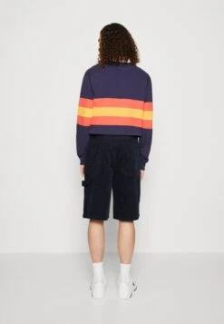 YOURTURN Wide Fit Carpenter Corduroy Unisex - Shorts - Dark Blue -Yourturn Sales Store dd4659753b054932afba79d13b980f60