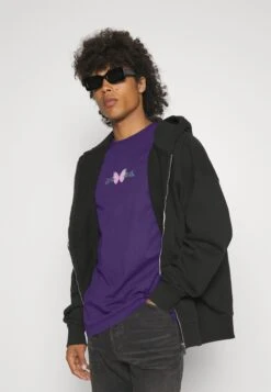 YOURTURN Unisex - Print T-Shirt - Purple 11 YOURTURN Unisex - Print T-Shirt - Purple -Yourturn Sales Store e264511a5ffd44b3927fb804d257b4f8